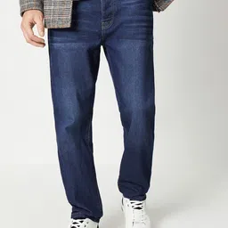 Burton Men Straight Fit Light Fade Pure Cotton Jeans-image-27
