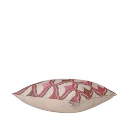 Home Set Of 2 Red & Brown Geometric Square Cushion Covers image 4