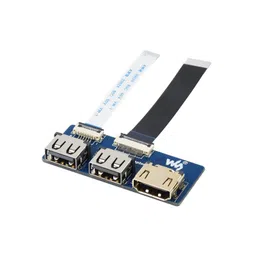 Waveshare USB HDMI Adapter for CM4-IO-BASE Adapting FFC Connector To Standard Connector image 3