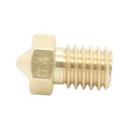 M6 Thread Brass Nozzle V5 V6 UM Compatible - 1.75mm x 0.4mm (for 3D printer) image 3