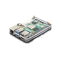 Raspberry Pi 5 5 Layer Case Raspberry Pi 5 Acrylic Shell Compatible With Active Cooler For Raspberry Pi 5 4GB, 8GB - Black - RS5773Raspberry Pi 5 5 Layer Case Raspberry Pi 5 Acrylic Shell Compatible With Active Cooler For Raspberry Pi 5 4GB, 8GB - Black - RS5773-10