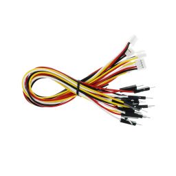 ELECROW Crowtail - 4 Pin Male Split Jumper Wire High-Quality Crowtail Jumper Cable With Male Connectors For Arduino & Raspberry Pi - Pack of 5- RS7029ELECROW Crowtail - 4 Pin Male Split Jumper Wire High-Quality Crowtail Jumper Cable With Male Connectors For Arduino & Raspberry Pi - Pack of 5- RS7029 image 1