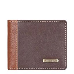 Hidesign Brown Paneled Wallets for Men-image-70