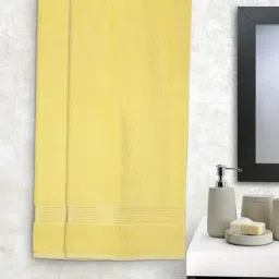 Bianca D'ross Yellow 380 GSM Bath Towels - Set of 2-42