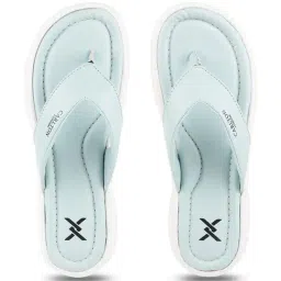 Carlton London Women's Sky Blue Flip Flops-picture-32