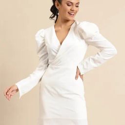 DODO & MOA White Shift Dress-picture-28