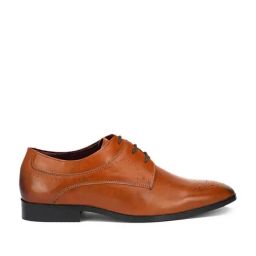 San Frissco Men's Tan Derby Shoes-image-20