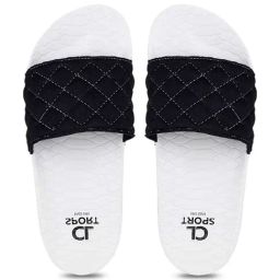 CL Sport by Carlton London Women's Navy & White Slides-picture-17
