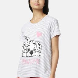 Dreamz by Pantaloons Grey Cotton Graphic Print T-Shirt-picture-11