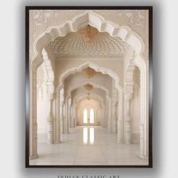 Indian Classic Art Multicolor Canvas Abstract Wall Art-picture-25