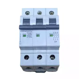 Cona TripRite Triple Pole MCB 10A 240/415 V White, 3310-45