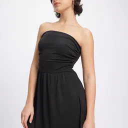 DressBerry Polished Sass Mini Bandeau Dress-picture-30