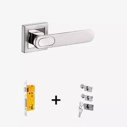 Dorset Deolo ML DEO OR Combo Lock Sets with Coin and Knob Cylinder (70 mm) -PT Finish-3