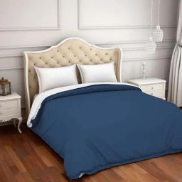 Spaces Hygro Navy Cotton 300 TC Duvet Cover - Set of 1-image-71