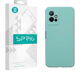 Sprig Liquid Silicone Back Cover for IQOO Z6 5G (Green)-image-85