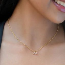 Shaya 92.5 Sterling Silver Mistletoe Mood Necklace for Women-image-19