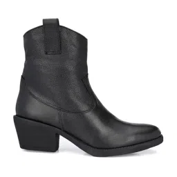 Carlo Romano Women's Black Cowboy Boots-69