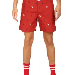 U.S. Polo Assn. Rust Regular Fit Printed Boxers-image-25