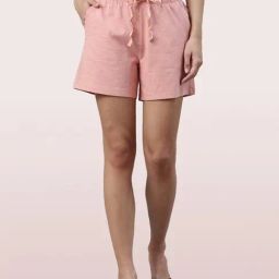 Enamor Pink Shorts-image-31