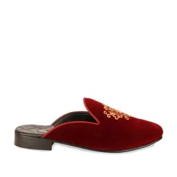 Imperio by Regal Men's Maroon Mule Shoes-image-42