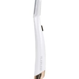 Flawless Finishing Touch Dermaplane Glo Lighted Facial Exfoliator (White)-image-36