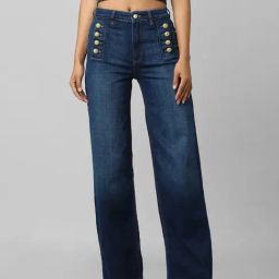 Only Blue Wide High Rise Jeans-image-23