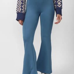 Forever 21 Blue Mid rise Regular fit Pants-image-61
