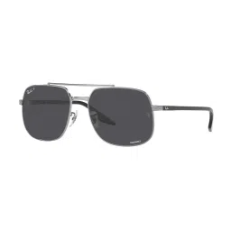 Ray-Ban 0RB3699004/K859 Grey UV Protected Core Aviator Sunglasses image 2
