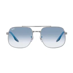 Ray-Ban 0RB3699004/3F59 Blue UV Protected Core Aviator Sunglasses image 1