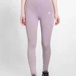 adidas Purple Mid Rise Sports Tights-image-69