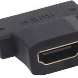 Techut 0.1mtr 2 IN 1 Micro and miniI HDMI Adapter for Camera, Computer, Vidicon Black-15