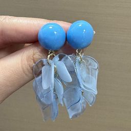 StyleCast x Revolte Artificial Beads Beaded Leaf Shaped Drop Earrings-77