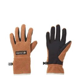 Columbia Helvetia Sherpa Camel Brown Solid Gloves - Large-image-1