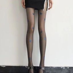 KRENOZ Butterfly Printed Stretchable Sheer Stockings-picture-21