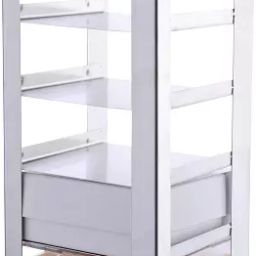 Abdos U21605 Stainless Steel 11 Shelves Chest/Vertical Freezer Rack-image-30