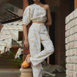 Happi Space Multicolored Storm Pants In Scribble Print-picture-18