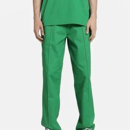 Puma Archive Green Cotton Regular Fit Striped Trackpants-picture-25
