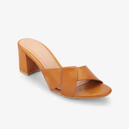 Gibelle Block Mules with Buckles-55