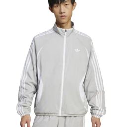 Adidas Originals Grey Regular Fit Sports Jacket-image-74