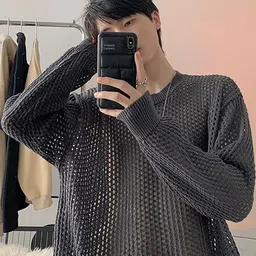 StyleCast x Revolte Men Cable Knit Pullover-image-48