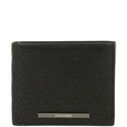 Calvin Klein Mono Perf Black Logo Coin Wallet-image-90
