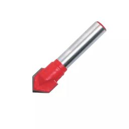 Gaocheng Router Bit Carving Type 10 mm Cutting Dia. 7 mm Length 45 mm Radius, HSS, 9943-42