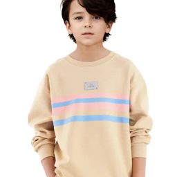 Rare Ones Boys Yellow Cotton Printed Sweatshirt-image-42