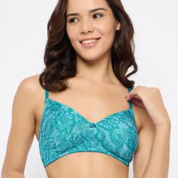 Clovia Aqua Full Coverage Wireless Printed T-Shirt Bra-image-87