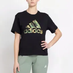 adidas Black Cotton Printed Sports T-Shirt-picture-18
