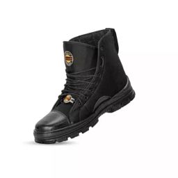 Kalibar Steel Toe Trekking Shoes PU Sole UK 10 Black-image-9