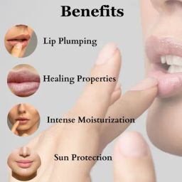 Dermistry Plumping Nourishing SPF10 Cocoa Butter & Strawberry Lip Balm Combo image 5