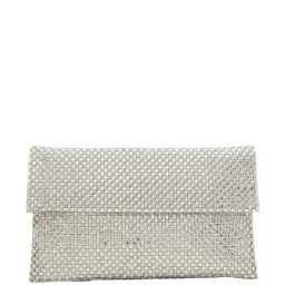 Aldo Silver Embellished Small Sling Handbag-image-2