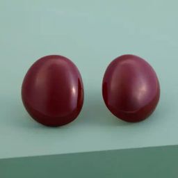 Kushal's Fashion Jewellery Ruby Gold Polished Trendy Earrings for Women-picture-7