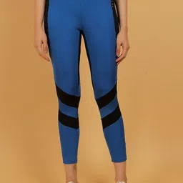 N-Gal Women Dry Fit Cross Stripe Athletic Sports Tights-image-35